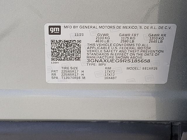 2024 Chevrolet Equinox LT