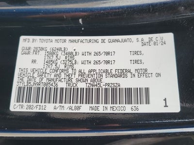 2024 Toyota Tacoma TRD Off-Road