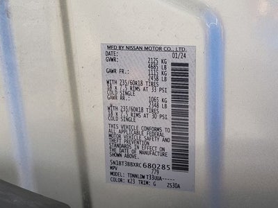 2024 Nissan Rogue SV