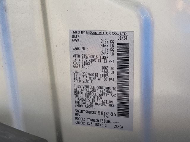 2024 Nissan Rogue SV