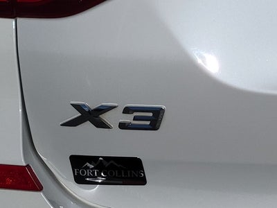 2018 BMW X3 xDrive30i